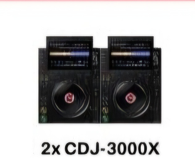 O 2xCDJ-3000X